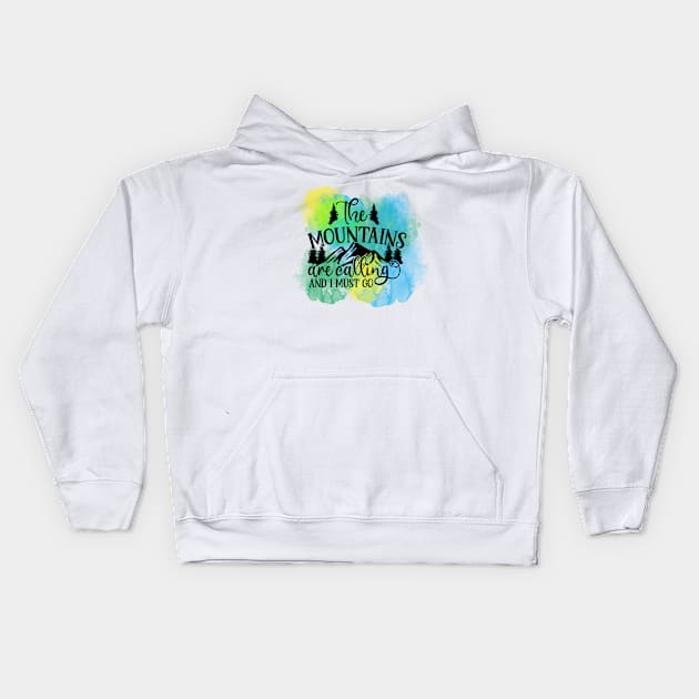 Traveling Around the World Kids Hoodie by ShopBuzz